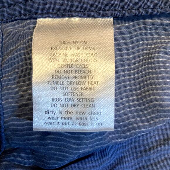 Toad & Co Cetacean Trunk Shorts UPF 40 Striped Supplex Nylon Water Repellent 34" - Picture 3 of 5